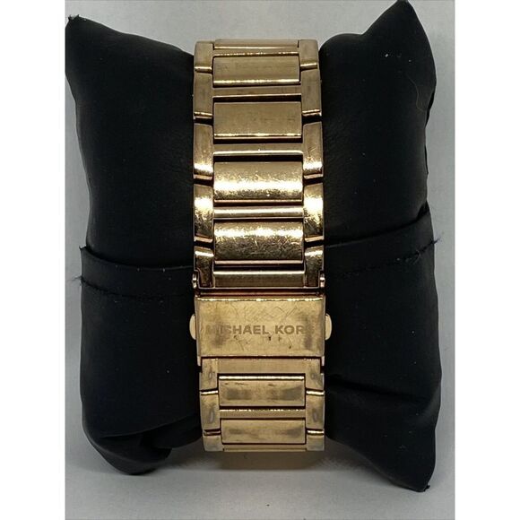 Michael Kors MK3374 Women's Gold Stainless Steel Analog Dial Quartz Watch OP725 - Picture 6 of 12